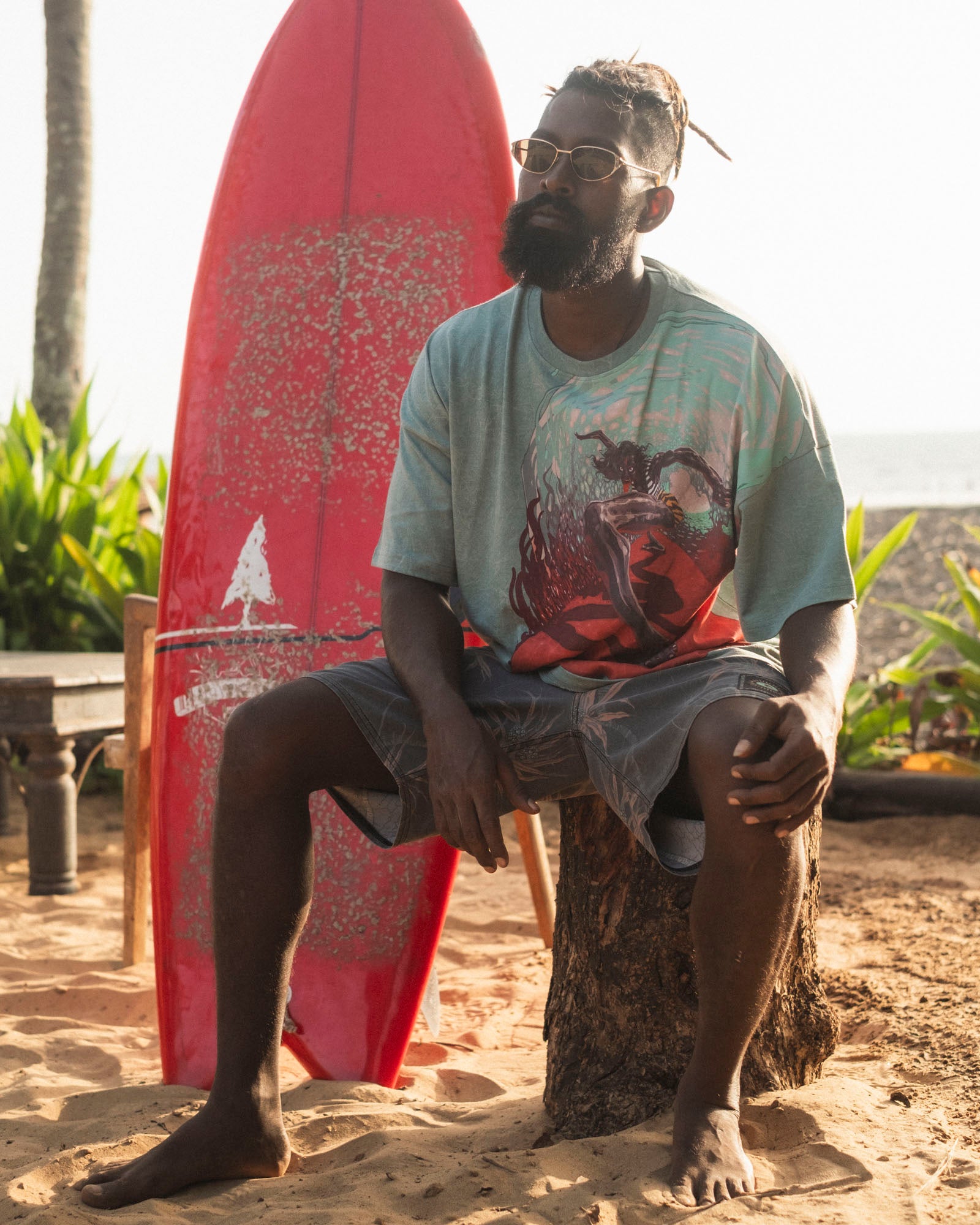 Surfing Kali - Green